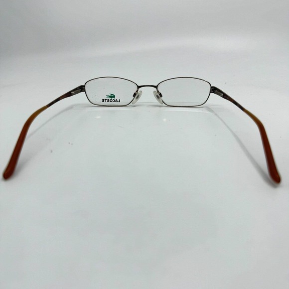 LACOSTE LA12209 VO Silver Gold Orange Yellow Eyeglasses 47-19-130 H9803 - Picture 3 of 7